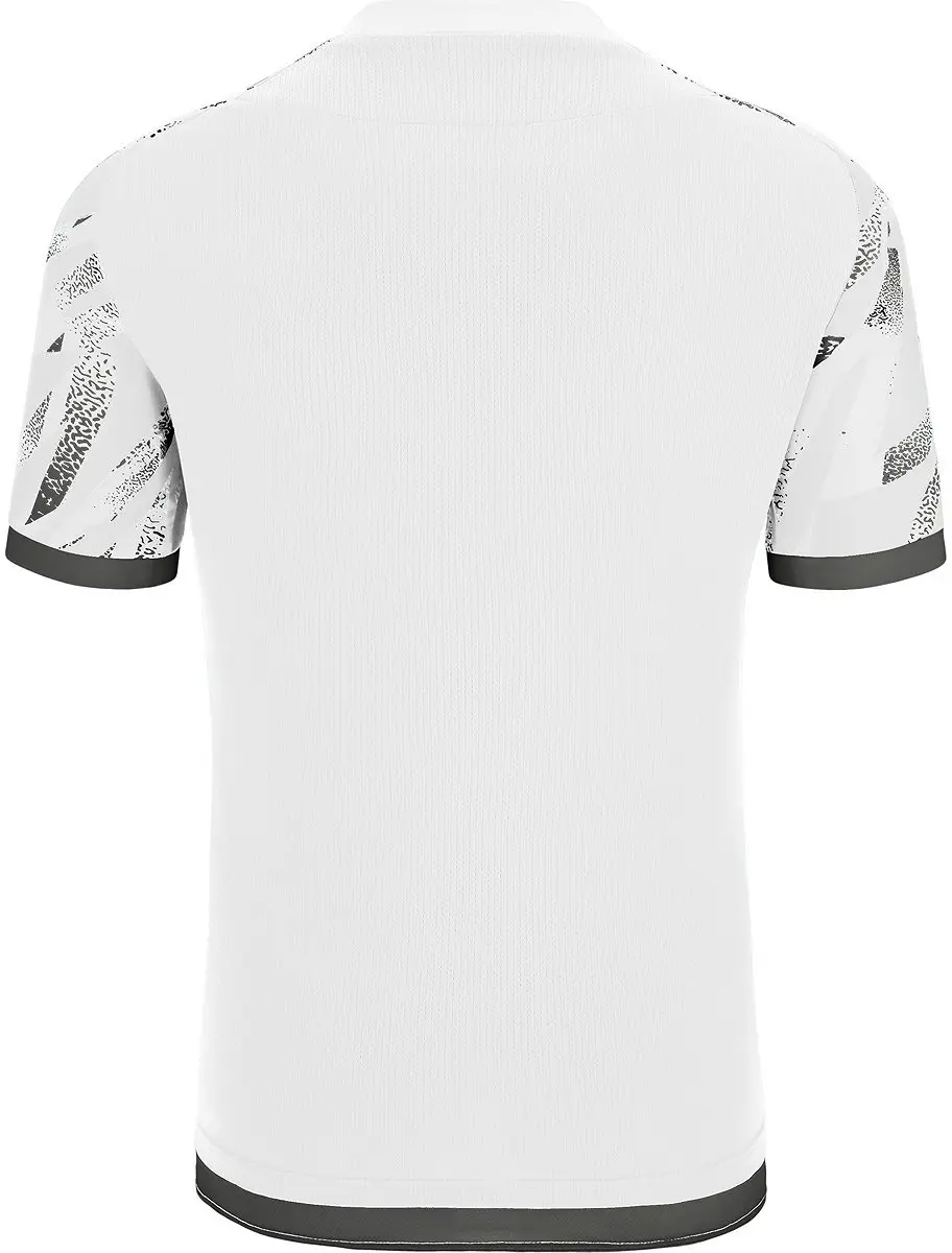 Macron Themis Eco Shirt Korte Mouw Heren - Antraciet/Wit M