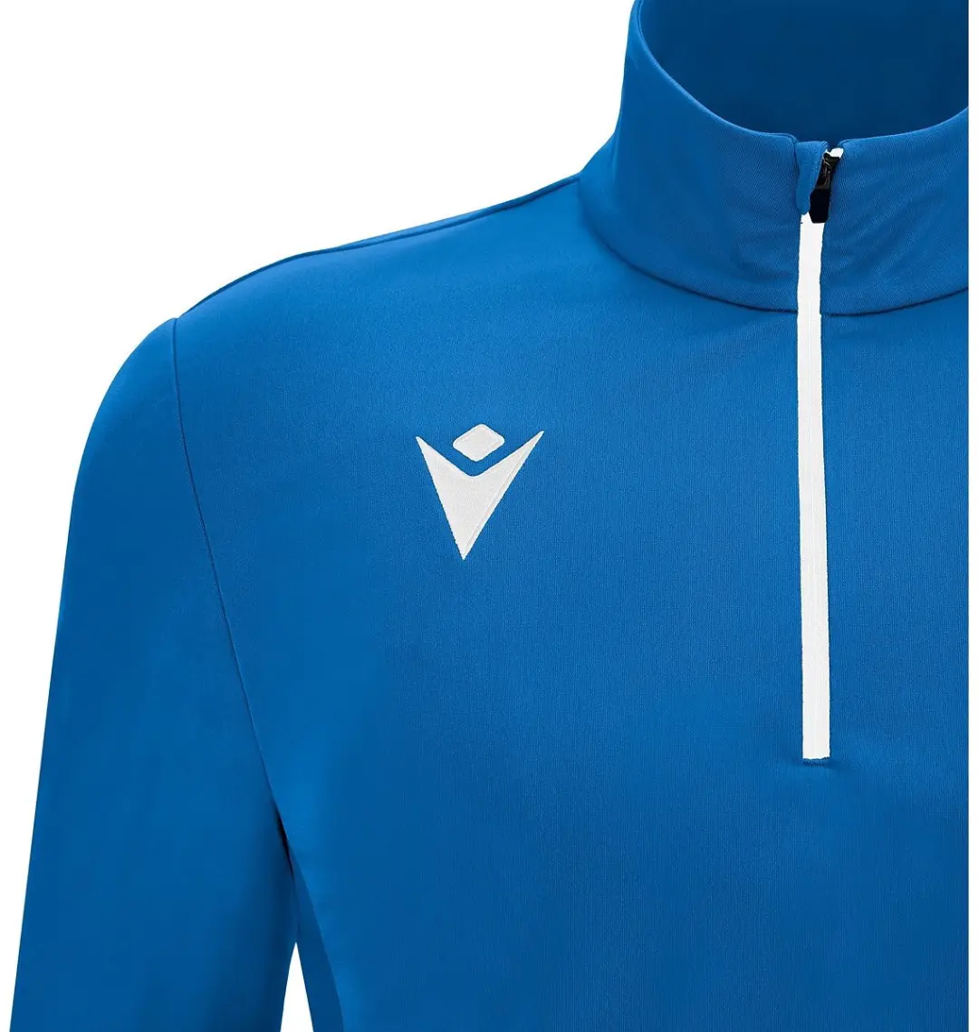 Macron Victory Piave Ziptop Heren - S - Wit/Royal