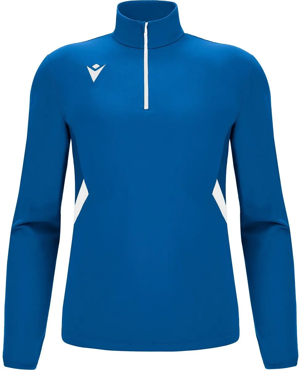 Macron Victory Piave Ziptop Heren - S - Wit/Royal