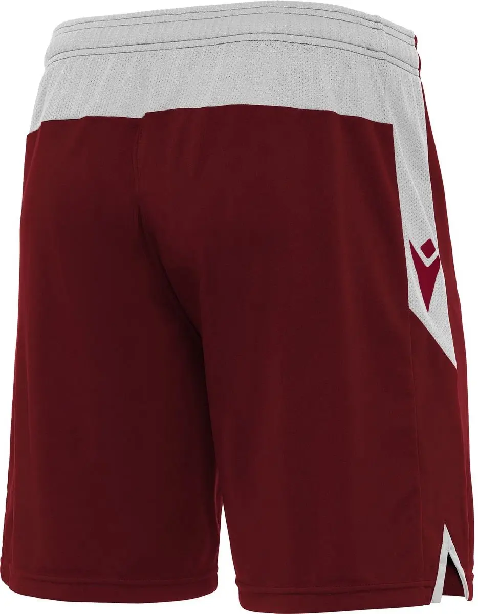 Macron Tempel Short Kinderen Bordeaux/Wit - Maat 11-12Y