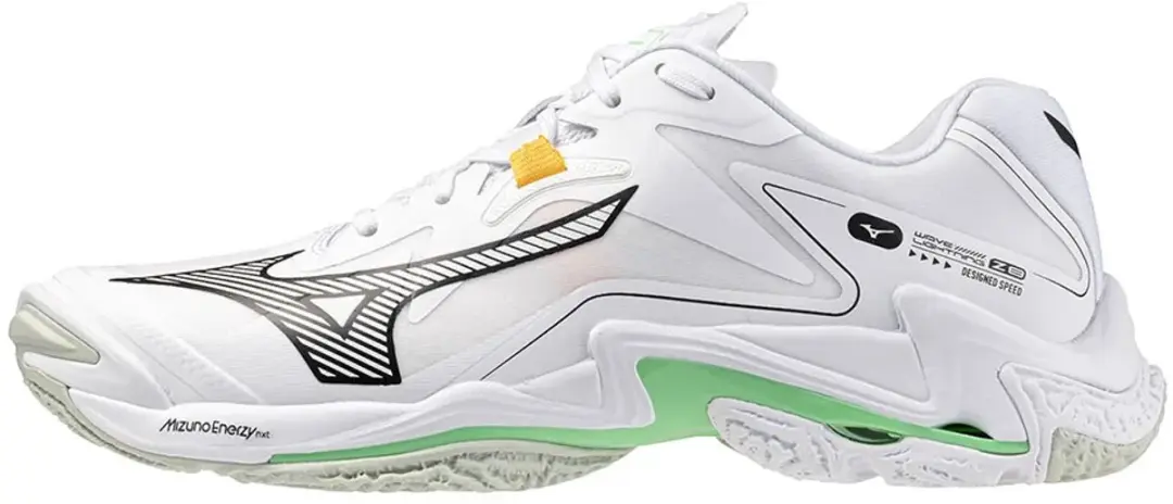 Mizuno Wave Lightning Z8 Sportschoenen 45 - Wit/Zwart/Green