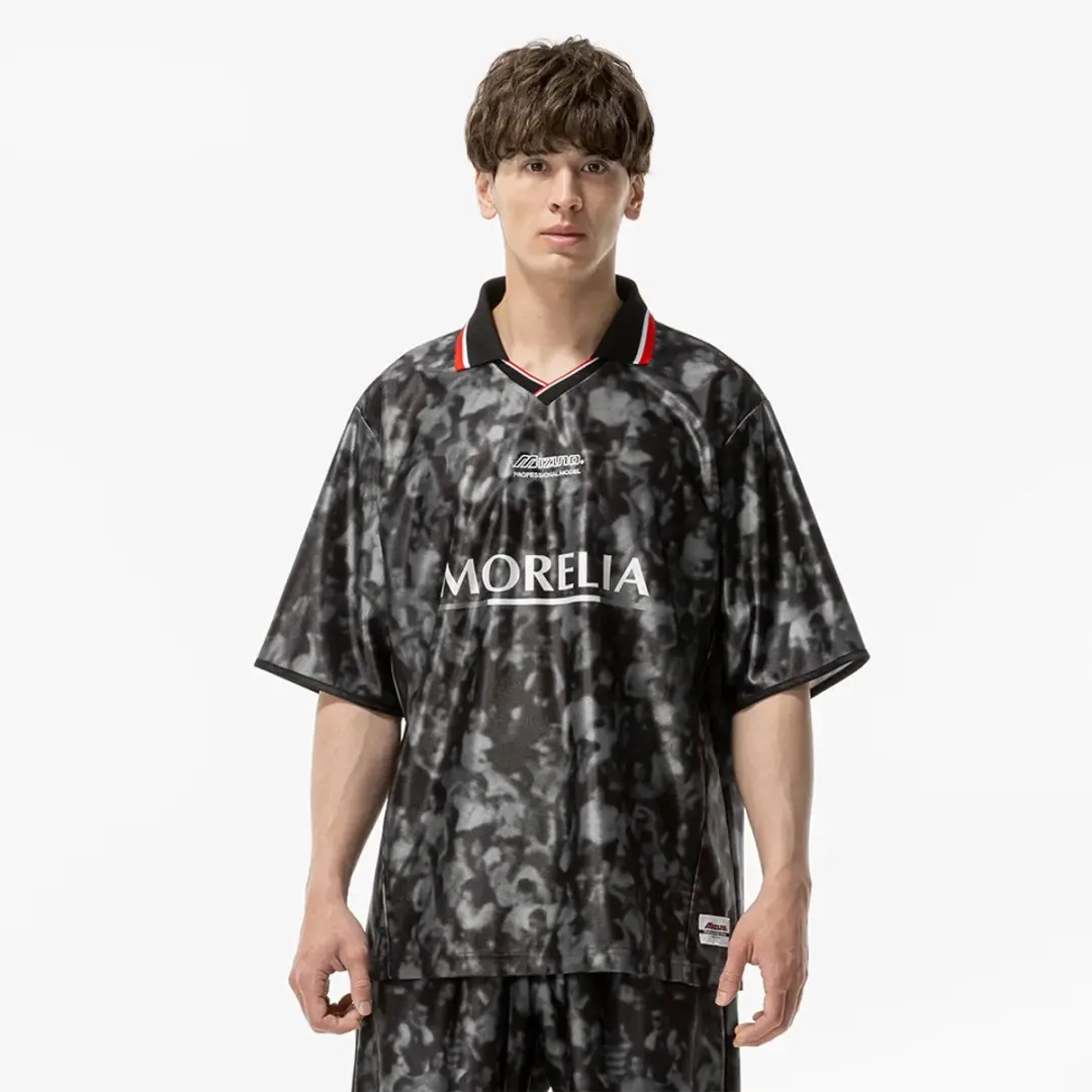 Mizuno Mod Off Retro T-shirt XL - Zwart