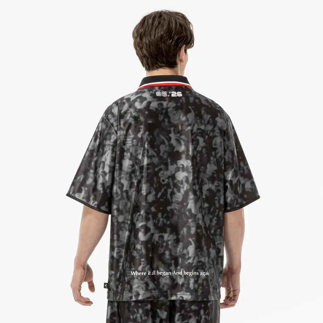Mizuno Mod Off Retro T-shirt XL - Zwart