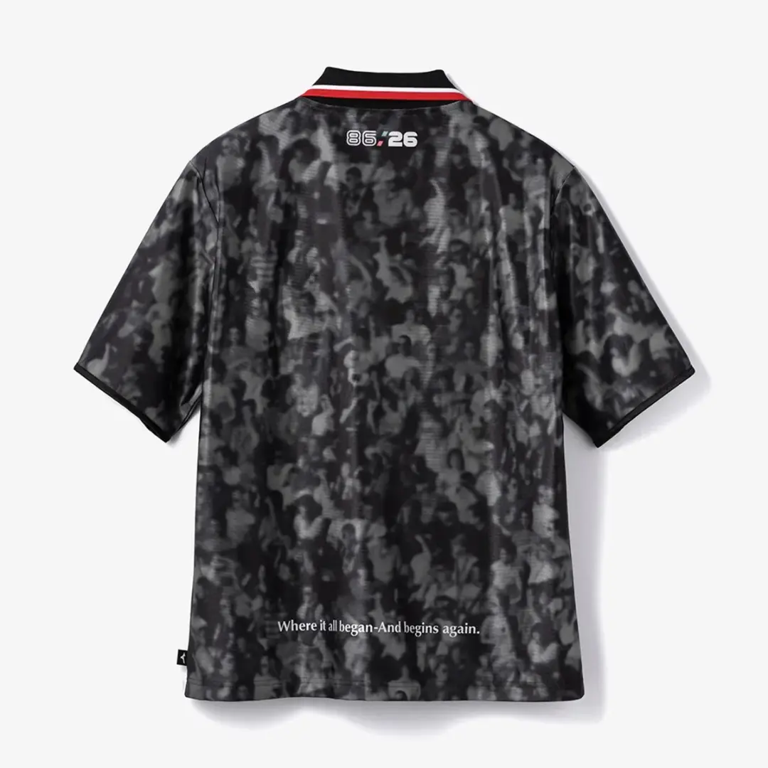 Mizuno Mod Off Retro T-shirt XL - Zwart