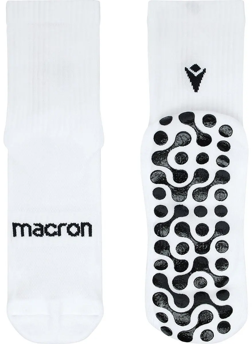 Macron Gripfit Gripsokken 39/42 - Wit
