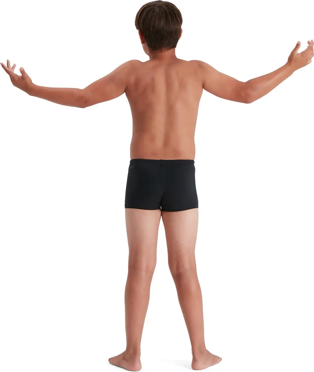 Speedo Endurance+ Aquashort Jongens Sportzwembroek 116 - Zwart