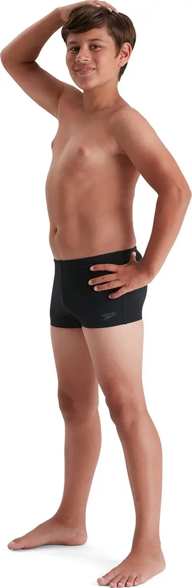 Speedo Endurance+ Aquashort Jongens Sportzwembroek 116 - Zwart