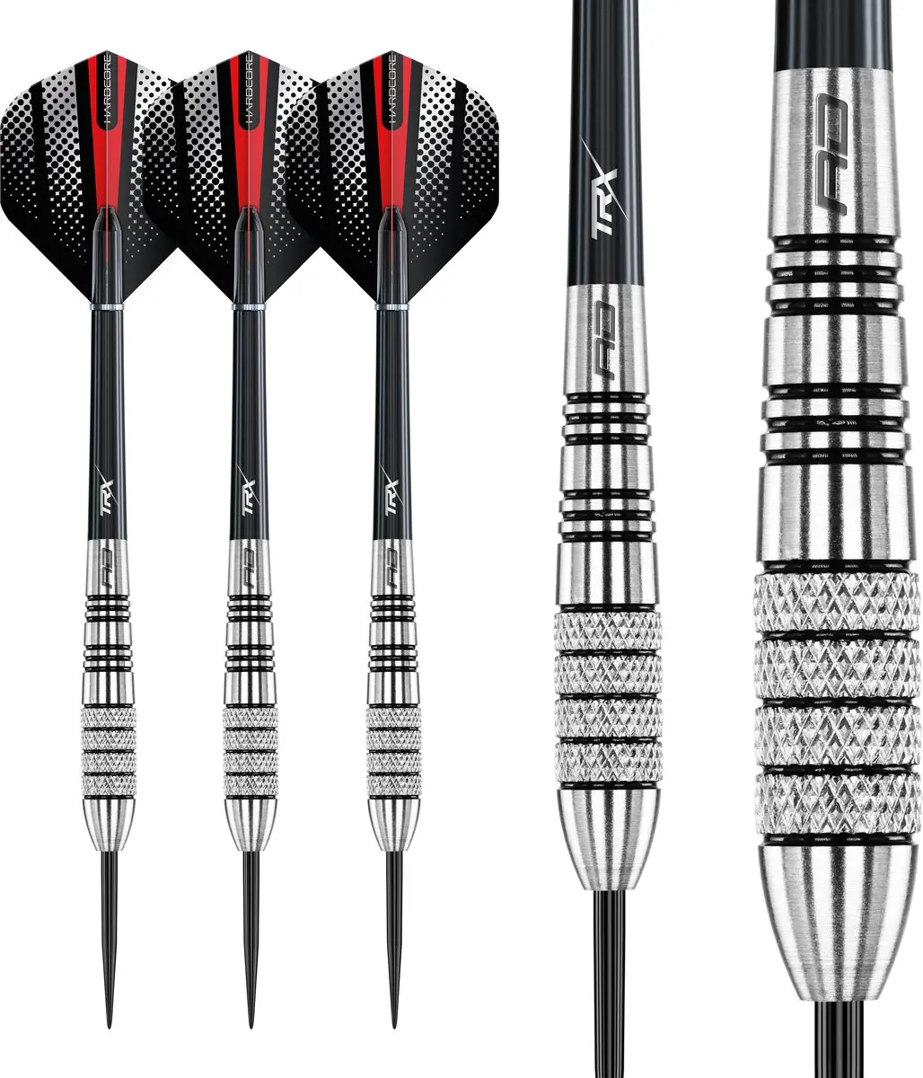 Red Dragon Sidewinder 80% Dartpijlen - 3 Stuks - ZilverZwart
