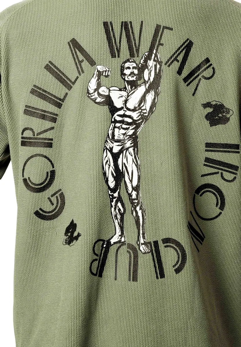 Gorilla Wear Russell Oversized T-shirt XL - Groen