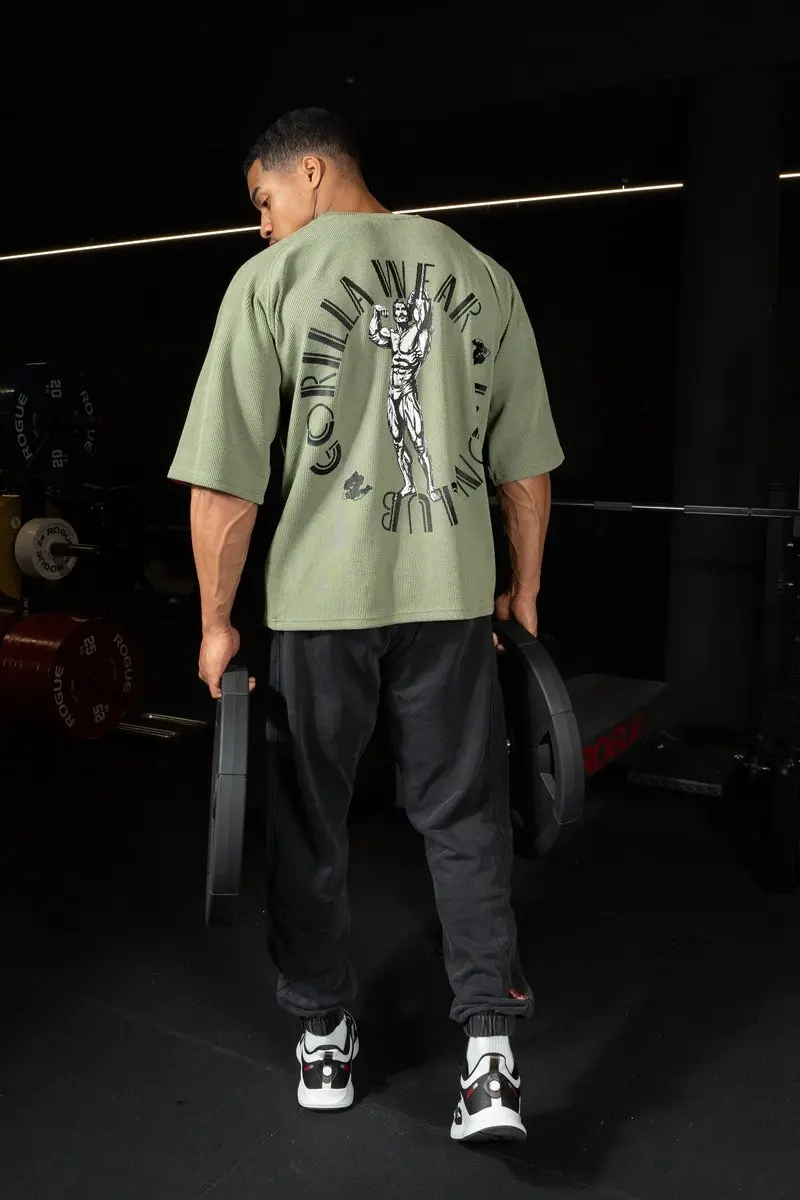 Gorilla Wear Russell Oversized T-shirt XL - Groen