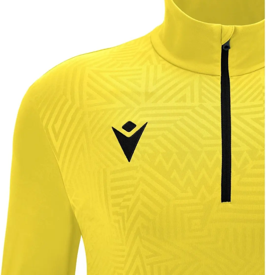 Macron Victory Fraser Ziptop Kinderen 140 - Geel/Zwart