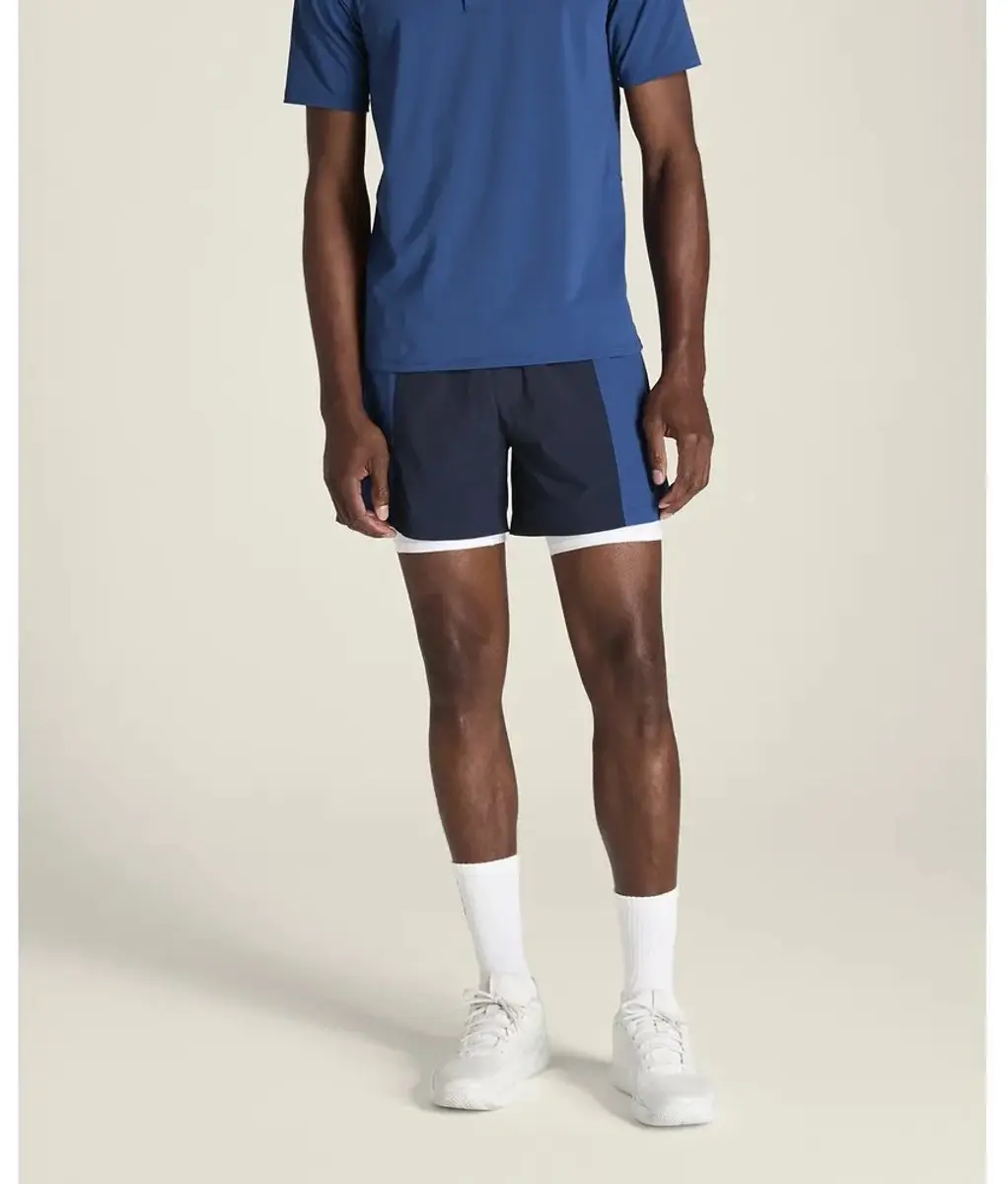 Wilson Tennis Volley Korte Broek - Blauw 2XL
