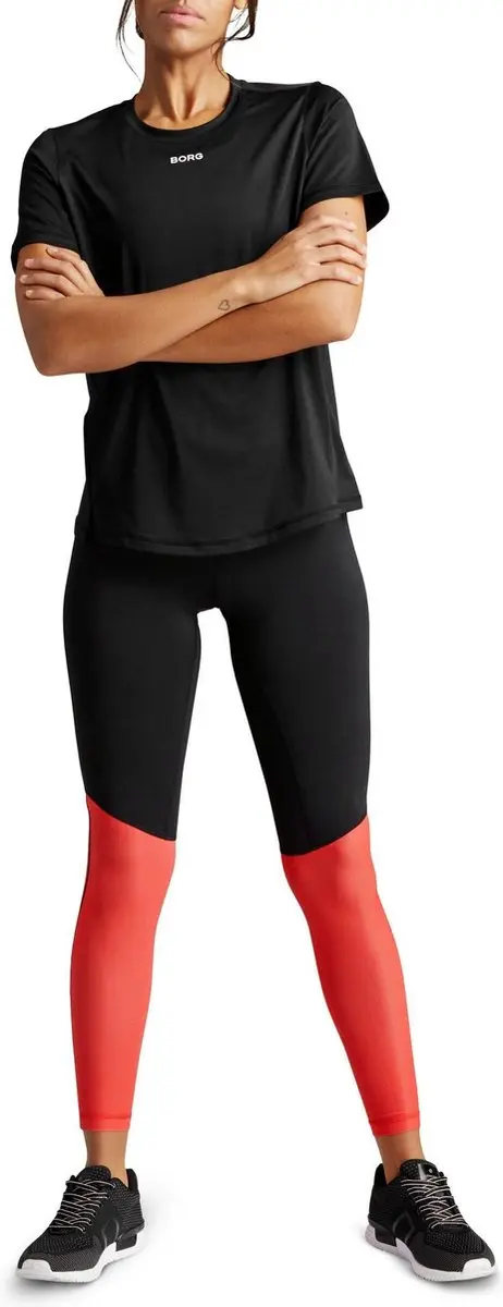 Björn Borg Cato Dames Sportshirt 34 - Zwart
