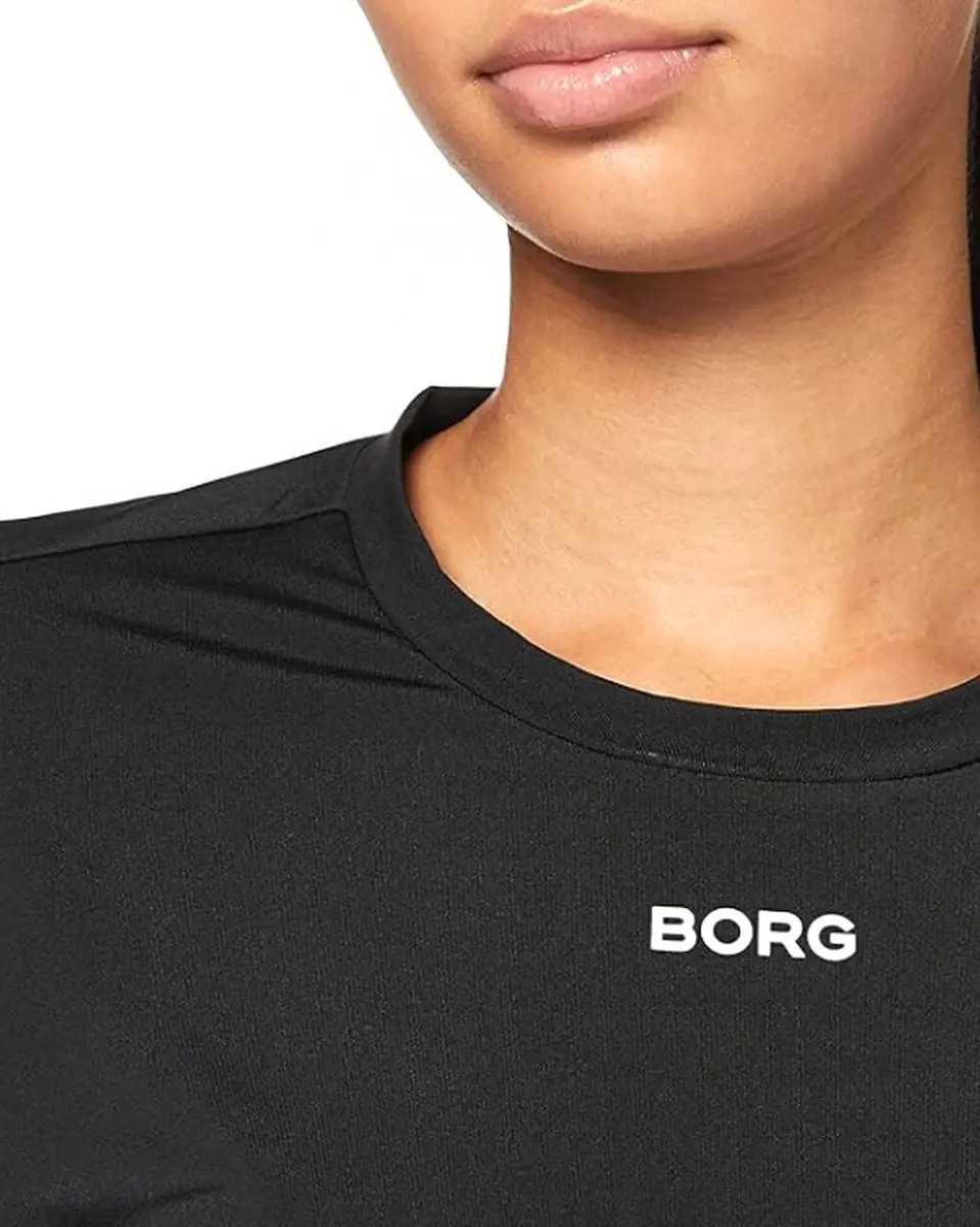 Björn Borg Cato Dames Sportshirt 34 - Zwart