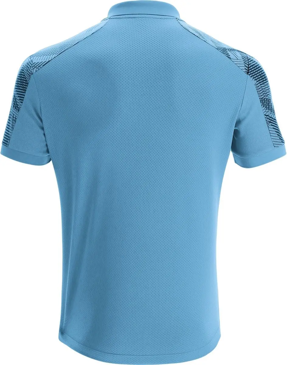 Macron Excellence Rock Polo Heren - Hemelsblauw 4XL