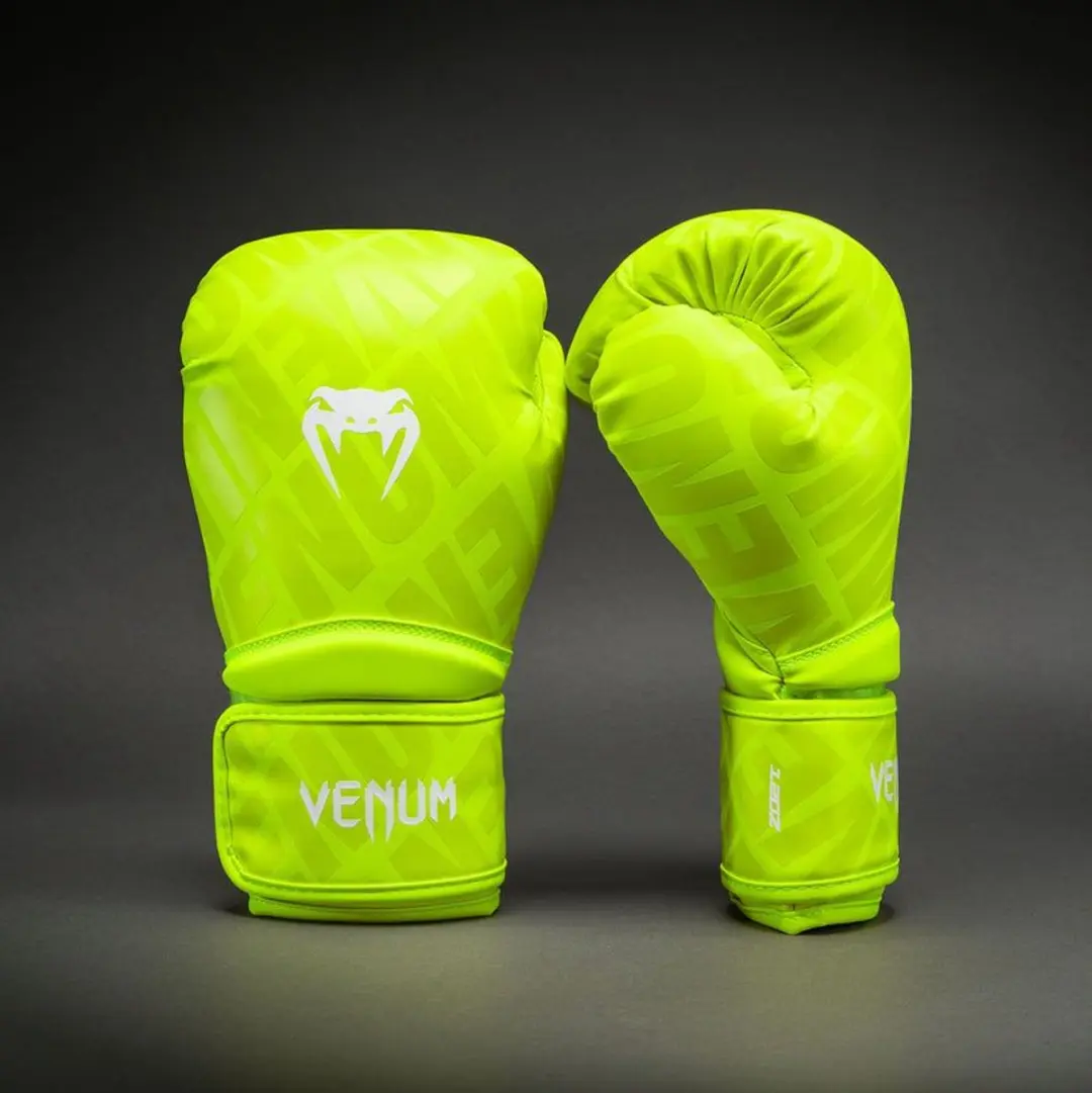 Venum Contender 1.5 XT 3D Bokshandschoenen 16 oz - Neon Geel