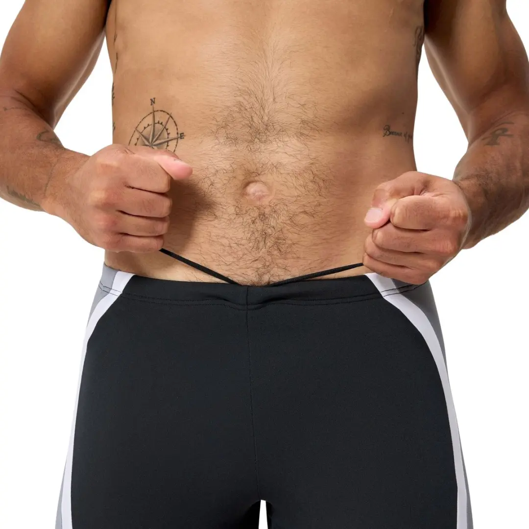 Speedo Solid Splice Jammer Heren XL - Zwart/Grijs