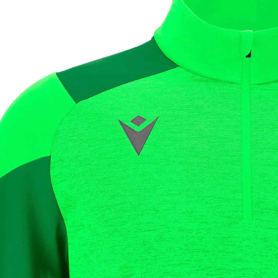 Macron Glory Cuzco Ziptop Heren 3XL - Fluogroen