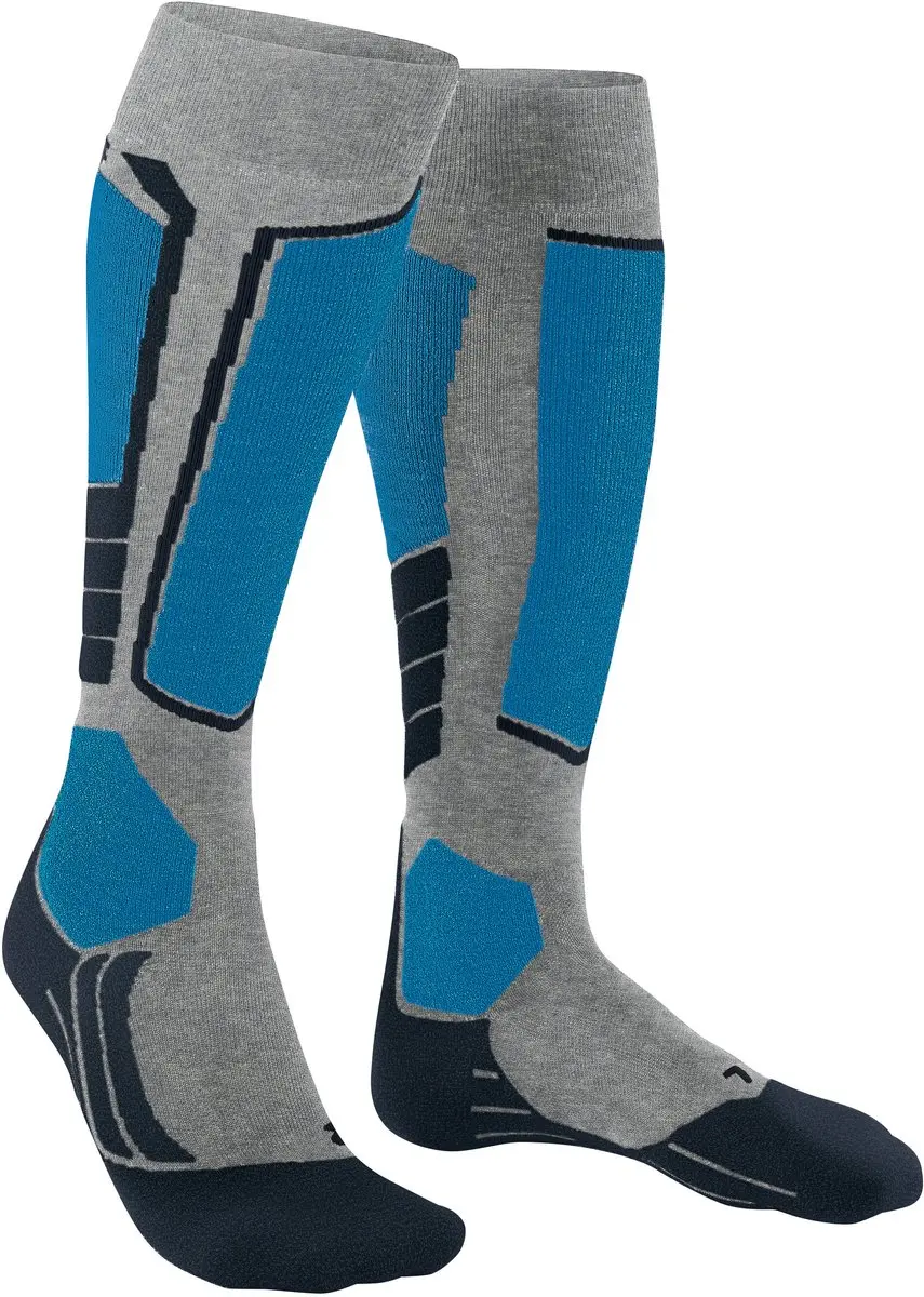 Falke SK2 Warm Dikke Lyocell Skisokken Heren - Grijs - Maat 46-48 - afbeelding 6 van 6