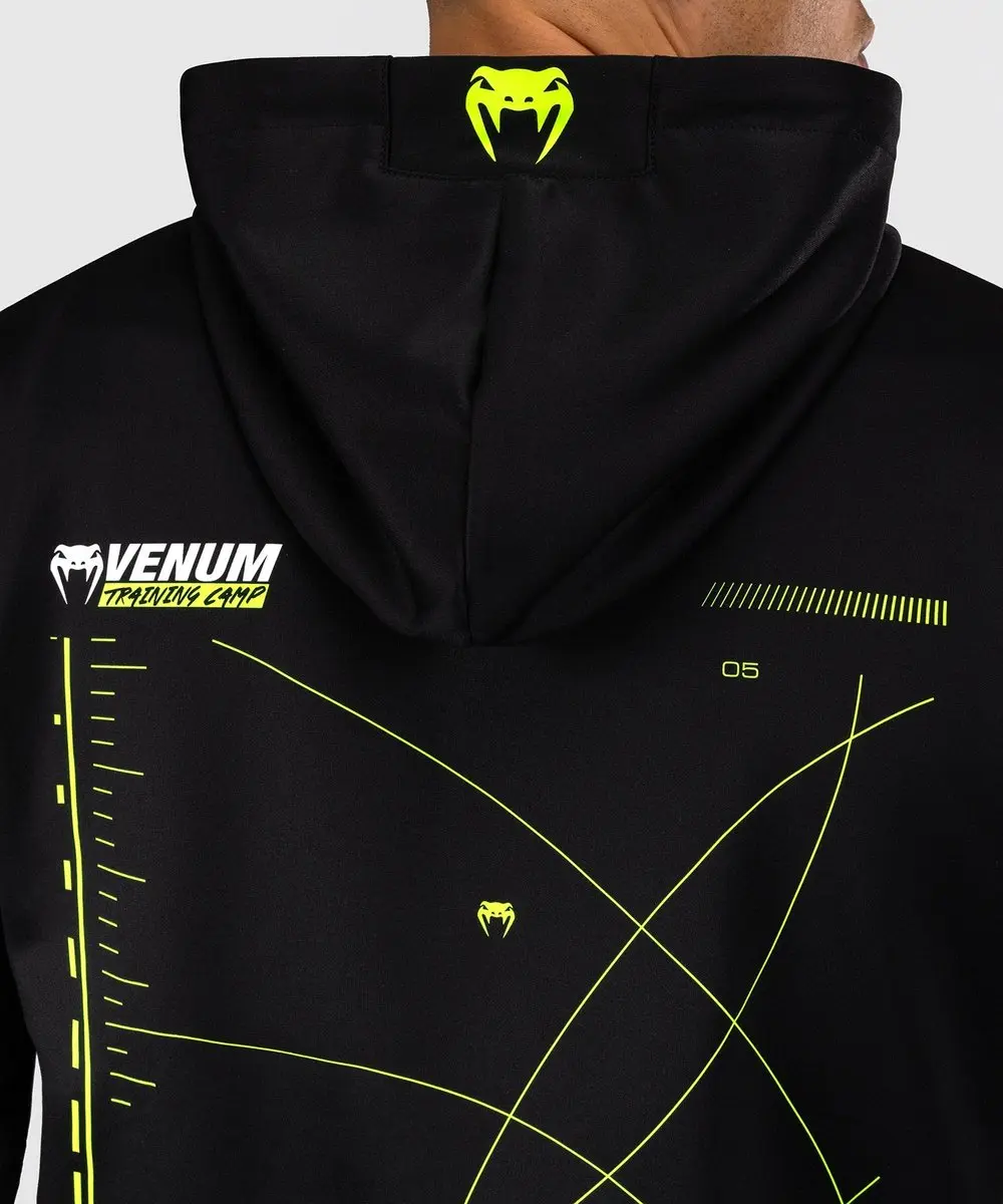 Venum Training Camp 4.0 Hoodie XXL - Zwart Neo Groen