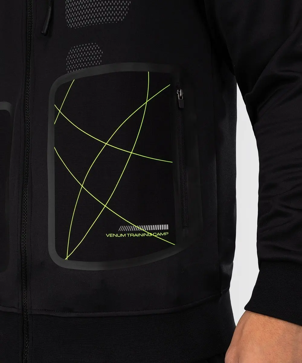 Venum Training Camp 4.0 Hoodie XXL - Zwart Neo Groen