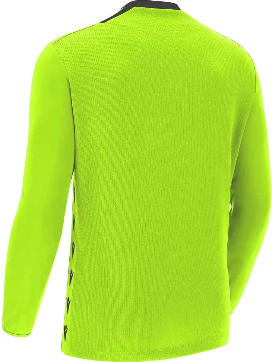 Macron Cygnus Keepershirt Heren - Fluogeel/Zwart XL