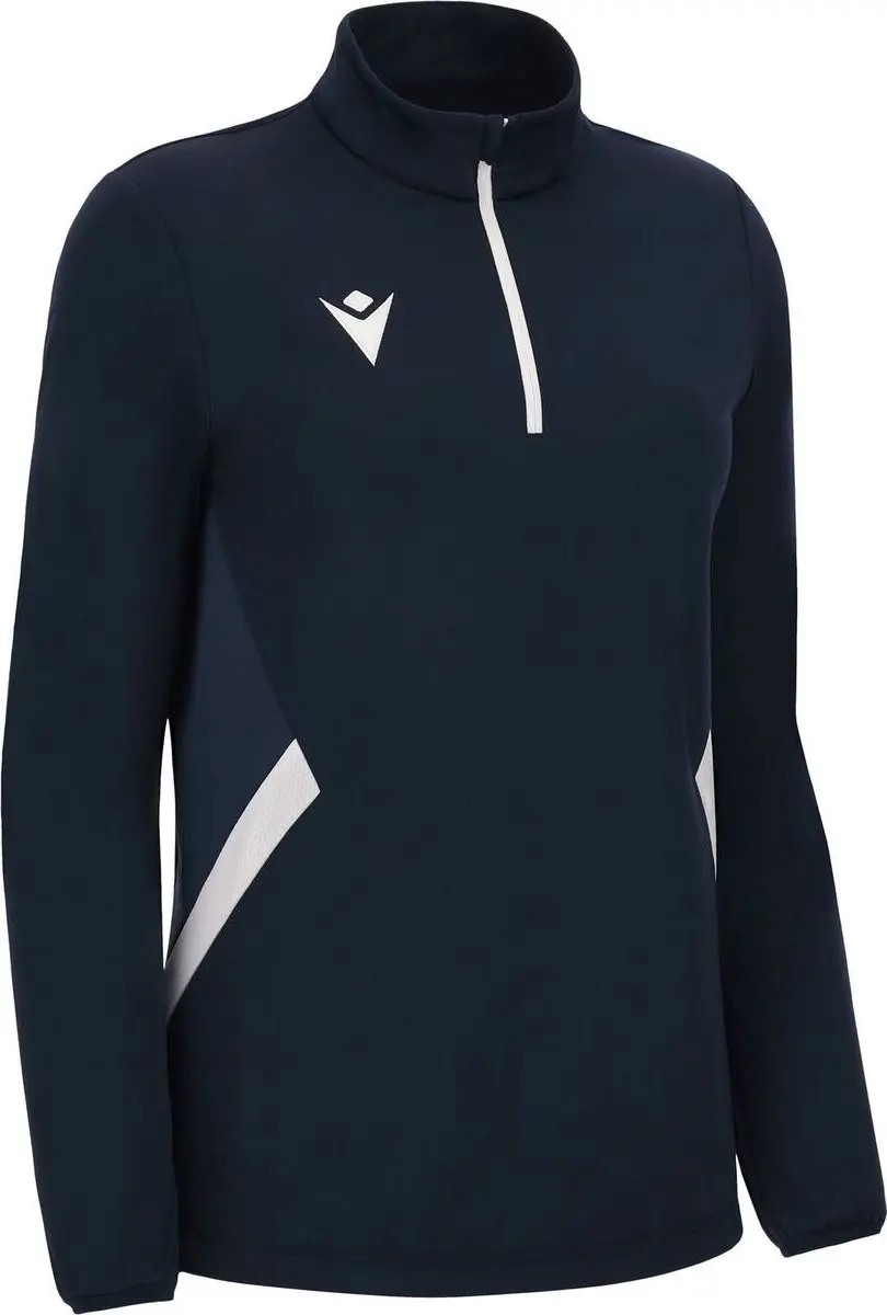Macron Victory Maira Ziptop Kinderen 140 - Marine/Wit