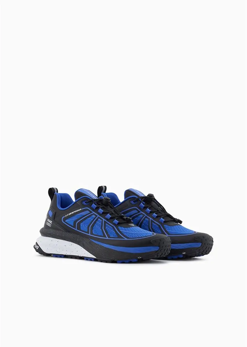 Giorgio Armani EA7 X8X193-XK408 Schoenen - Trail - EU 41 1/3 - Blauw/Zwart