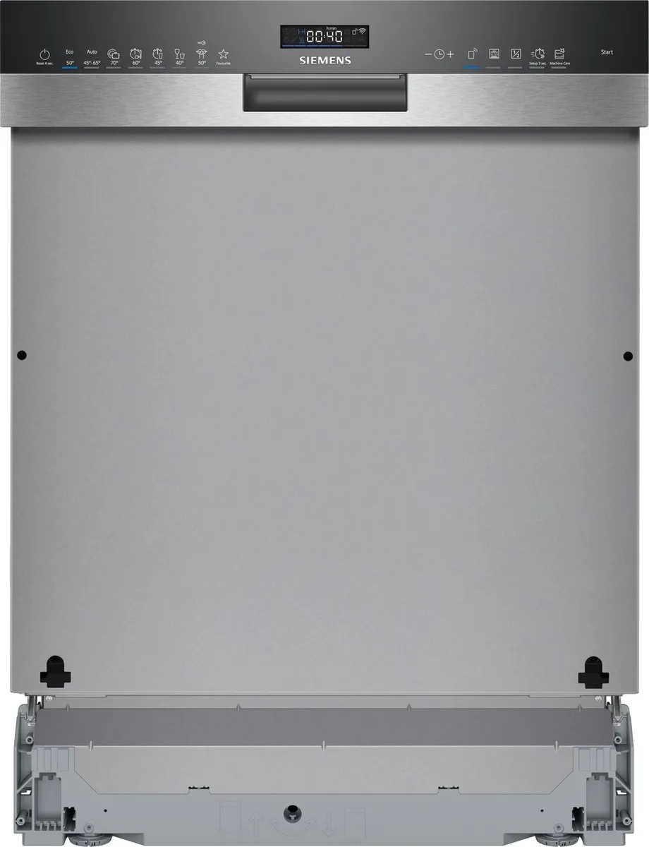 Siemens iQ500 SN55ES12CE Inbouwvaatwasser 60cm - 14 Couverts - RVS