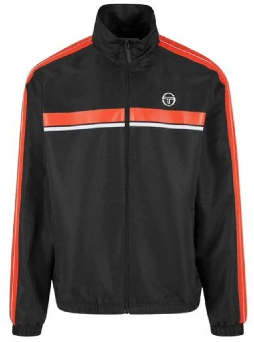 Sergio Tacchini Cryo Tracksuit Heren - Zwart Oranje M