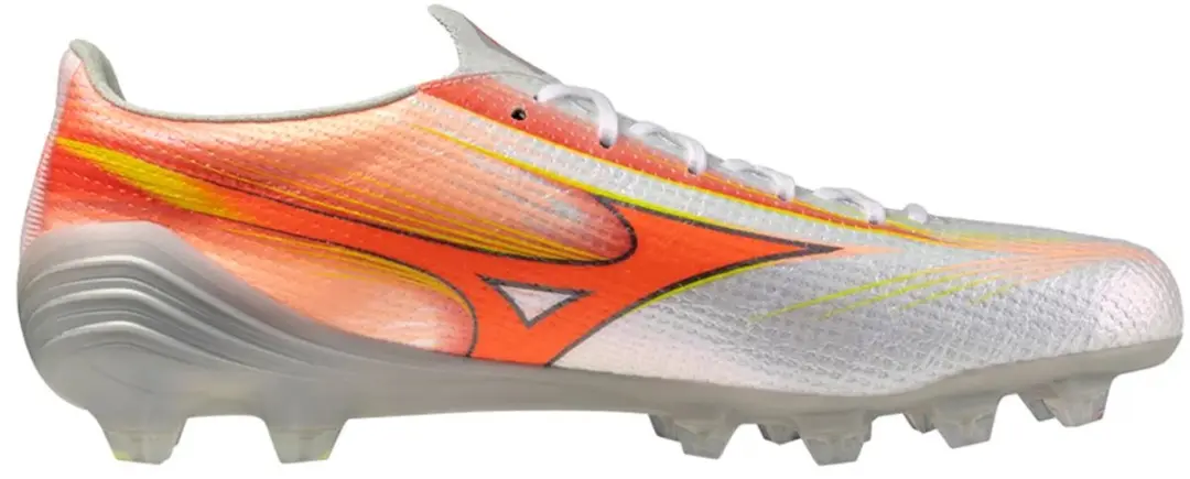 Mizuno α Iii Elite Ag Voetbalschoenen - 42.5 - Wit/Oranje