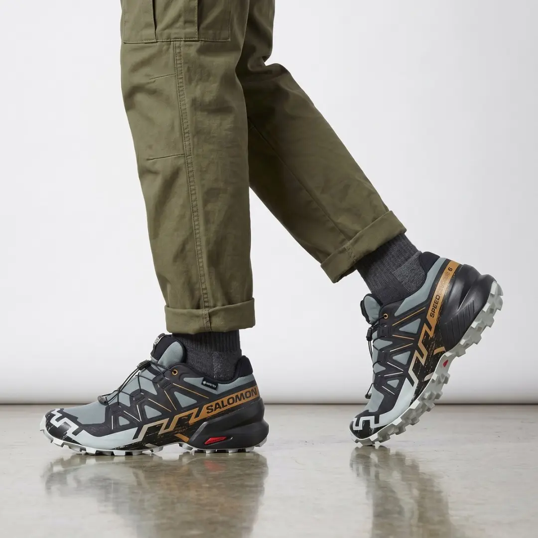 Salomon Speedcross 6 GTX Trail-Running Schoenen - Blauw