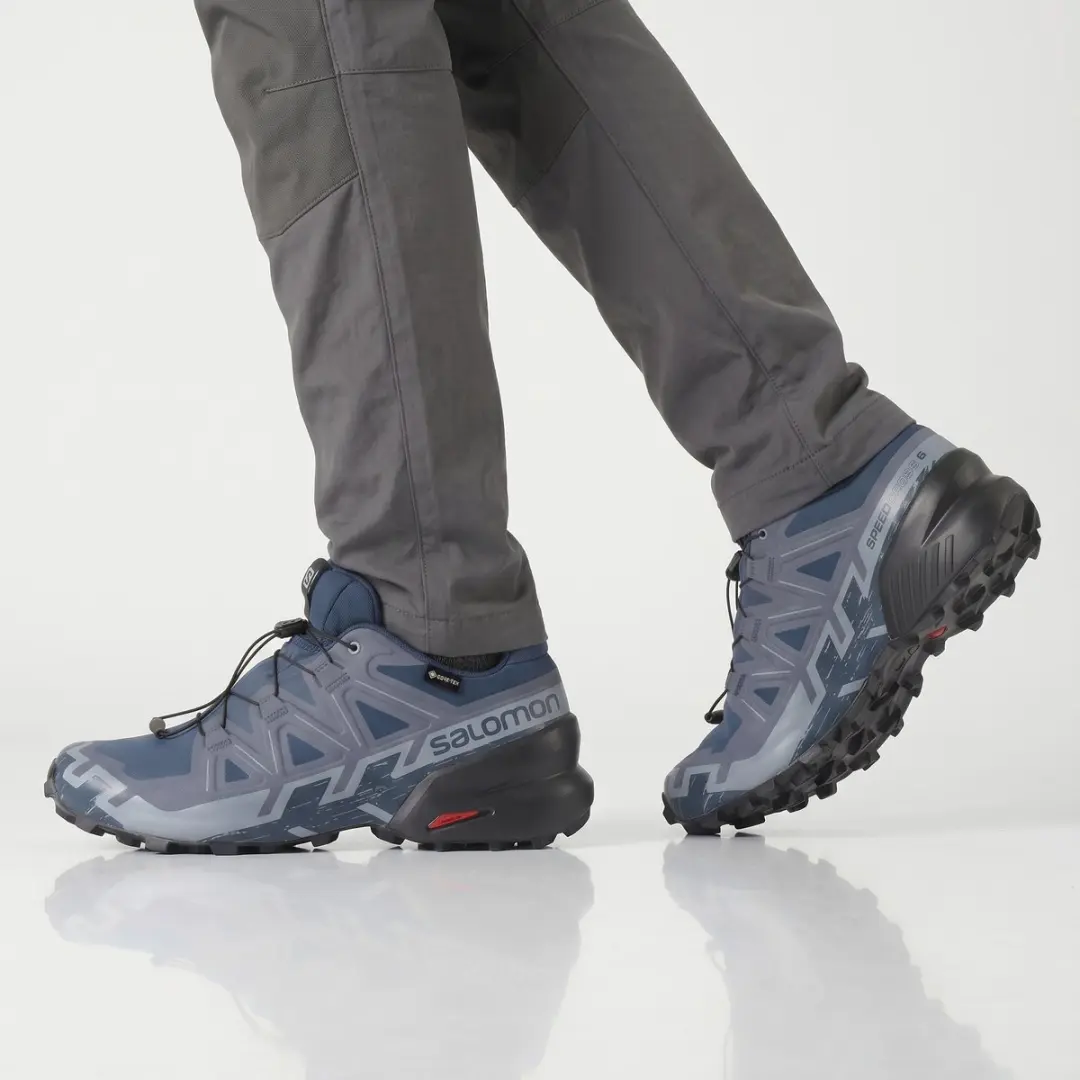 Salomon Speedcross 6 GTX Trail-Running Schoenen - Blauw