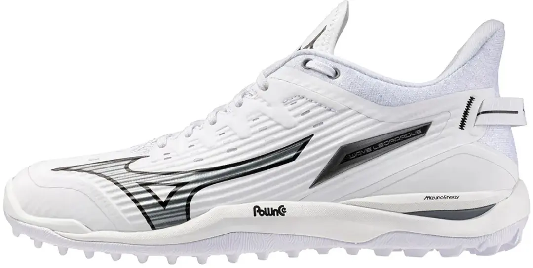 Mizuno Wave Leopardus Veldhockeyschoenen 42 - Wit/Metallic Grijs