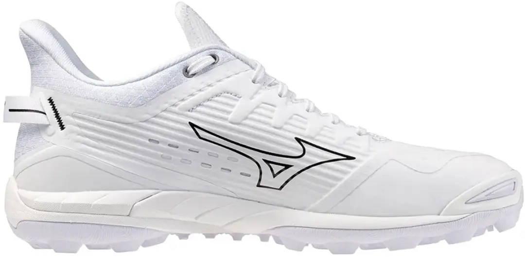 Mizuno Wave Leopardus Veldhockeyschoenen 42 - Wit/Metallic Grijs