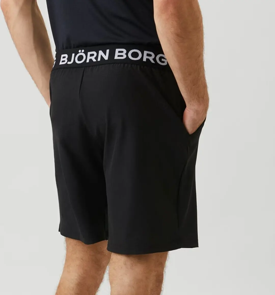Björn Borg BORG Shorts Sportshorts - Heren - Zwart - XL