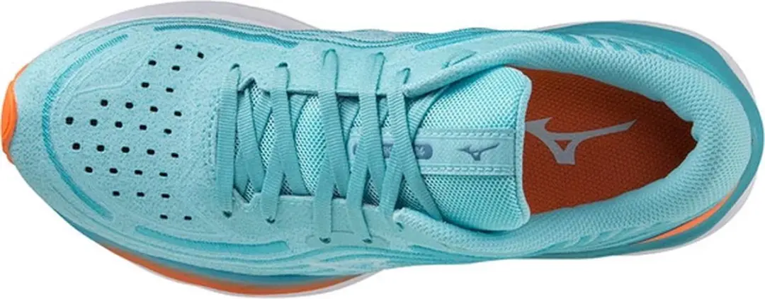 Mizuno Wave Skyrise 4 Dames Hardloopschoenen 38 - Blauw