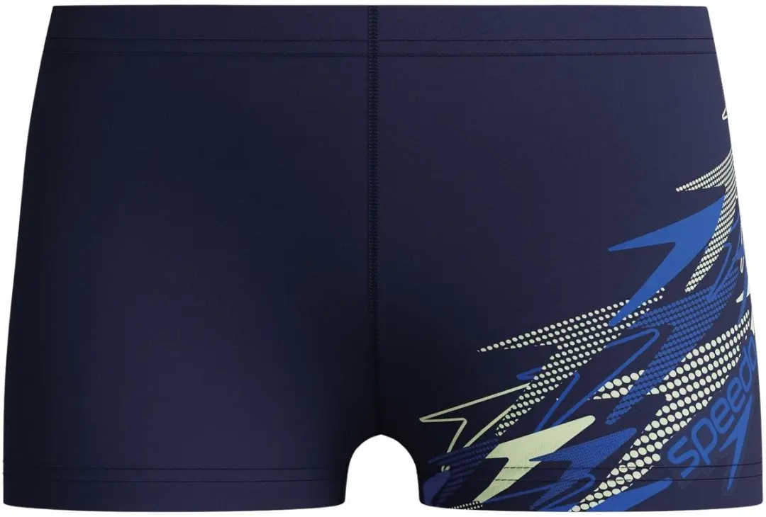 Speedo Medley Logo Aquashort Jongens 128 - Marine