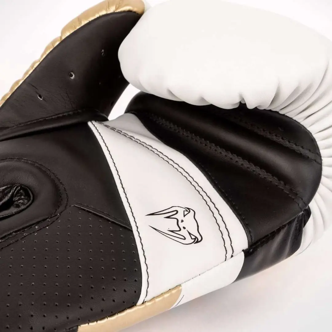 Venum Elite Evo Bokshandschoenen 10 oz - Wit/Goud