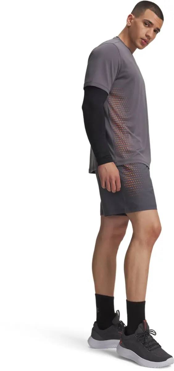 Under Armour UA Tech Play Short - Castlerock/Grijs