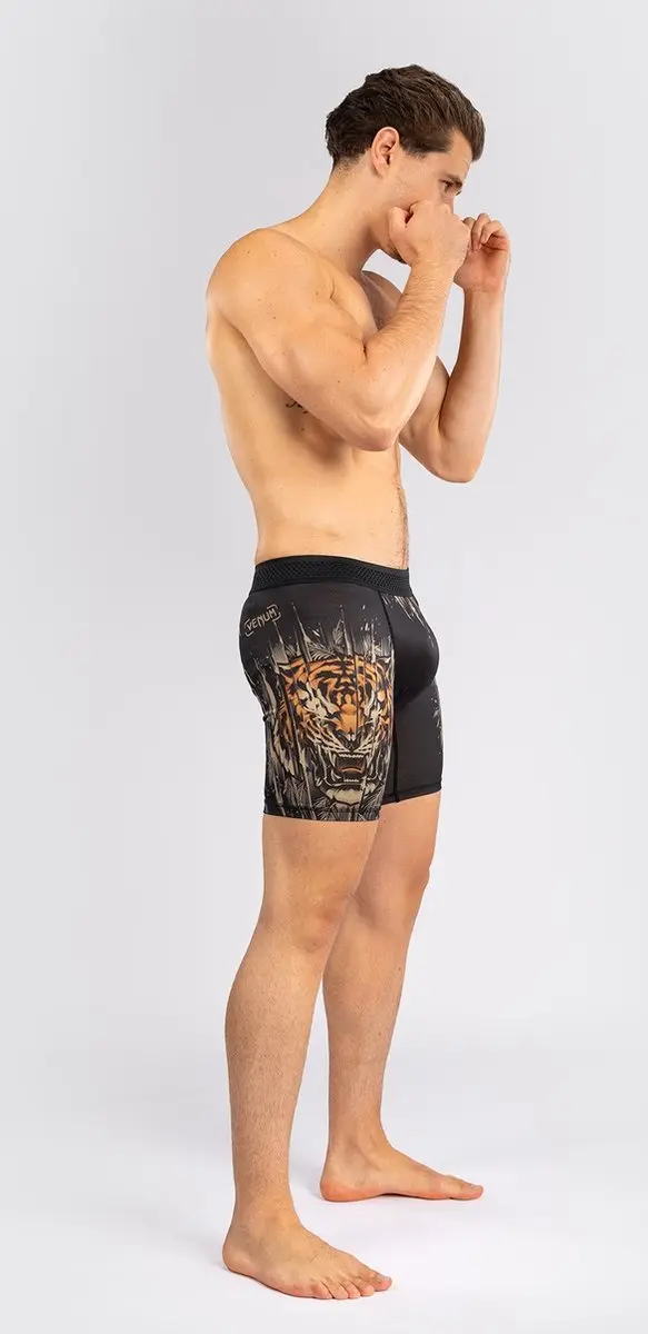Venum Tiger Heren Vale Tudo Short - XL - Zwart Neon Oranje