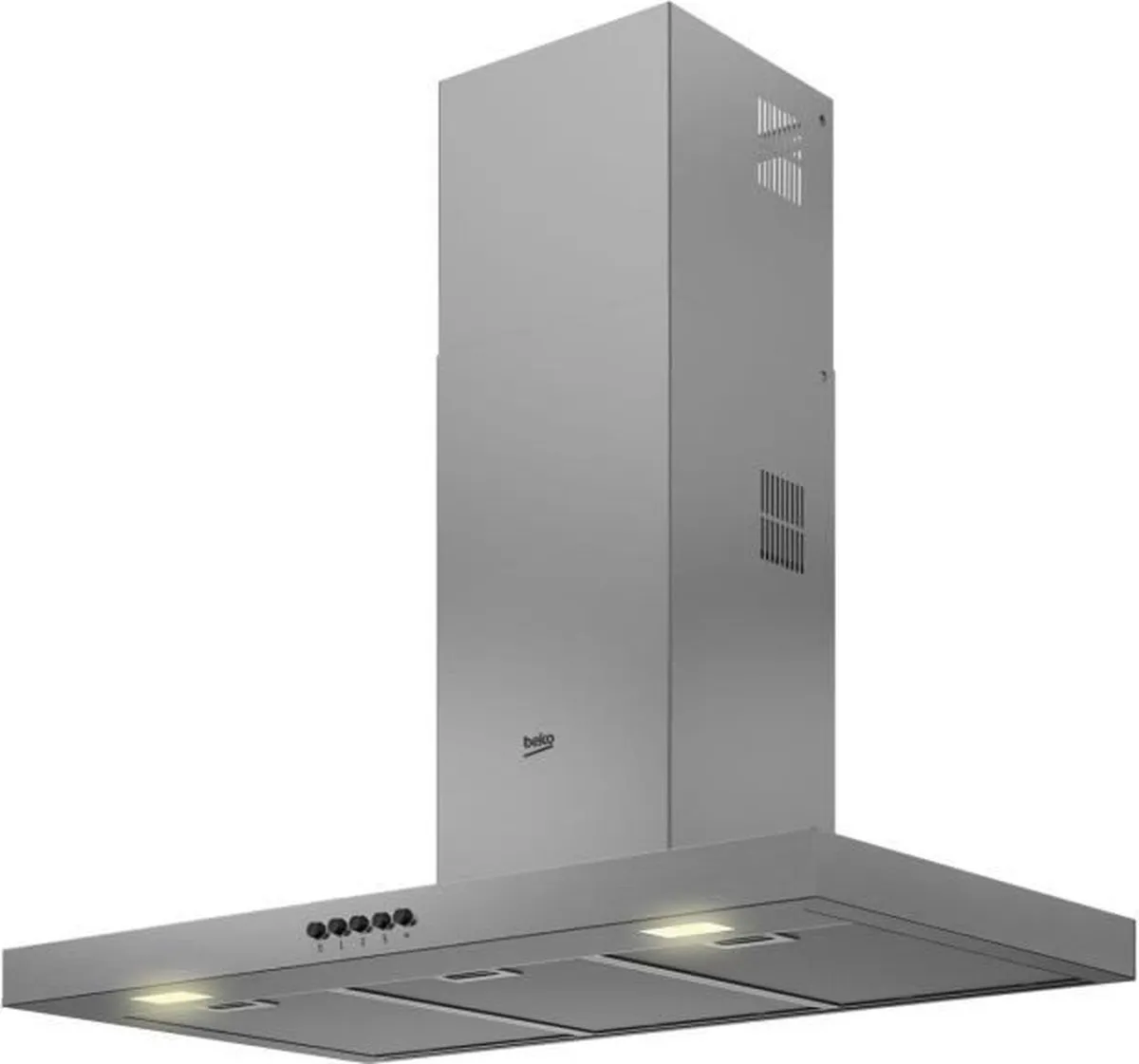 Beko BHCB91622BXH Afzuigkap - 613 m³/u - Muurmontage