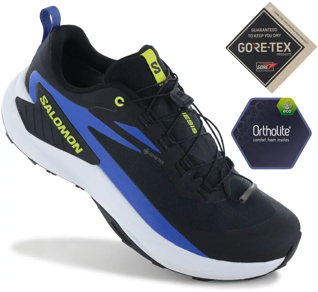 Salomon Genesis GTX Trail-Running Schoenen 46 - Zwart - afbeelding 6 van 6