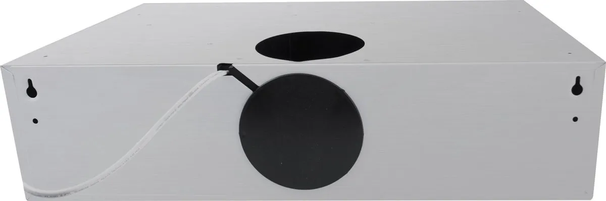 Inventum AKO6012RVS onderbouw afzuigkap 60 cm - Afzuigcapaciteit 326,4 m3/h - Geschikt voor grote keuken - 3 standen - Ledverlichting - Luchtafvoer en recirculatie - RVS