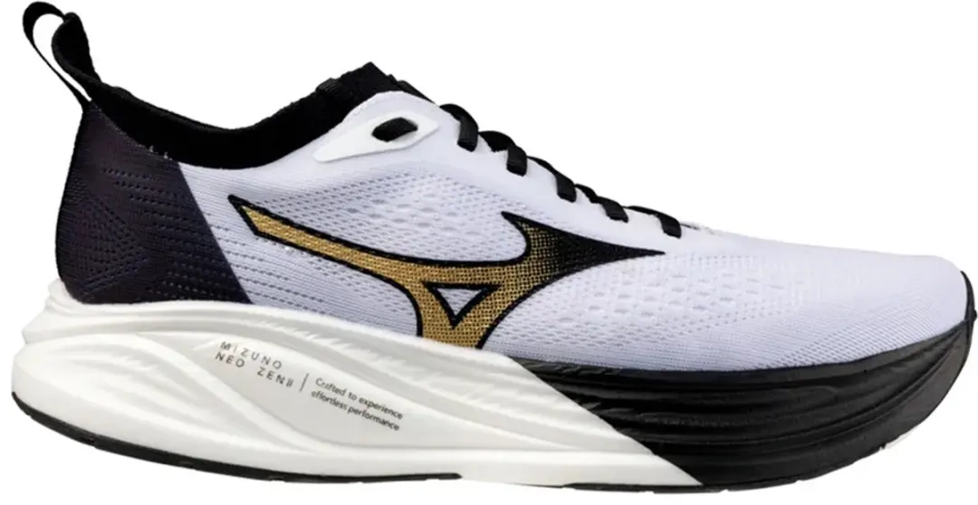 Mizuno Neo Zen 2 Hardloopschoenen 42.5 - Wit/Goud/Zwart
