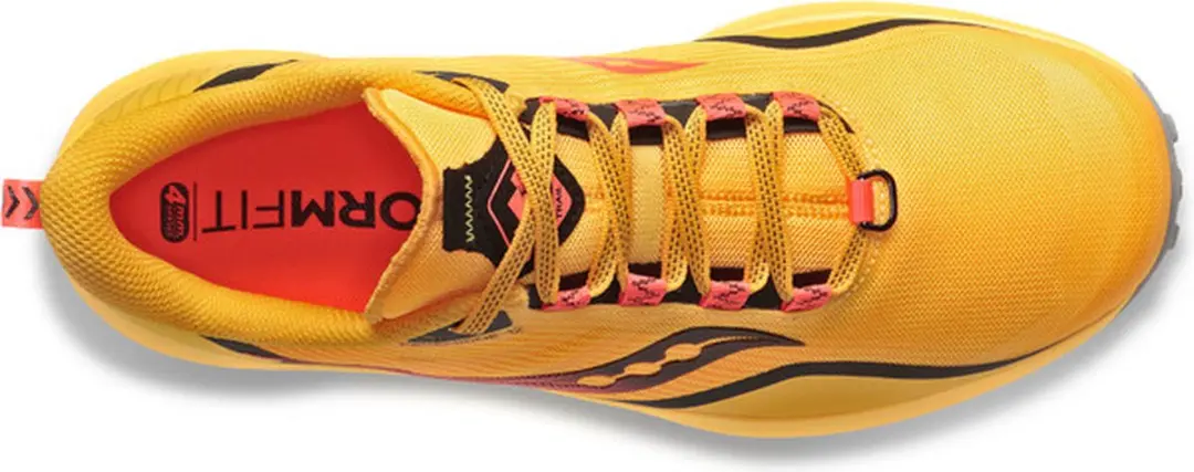 Saucony Peregrine 12 Dames Trailhardloopschoenen - 43 - Geel/Zwart