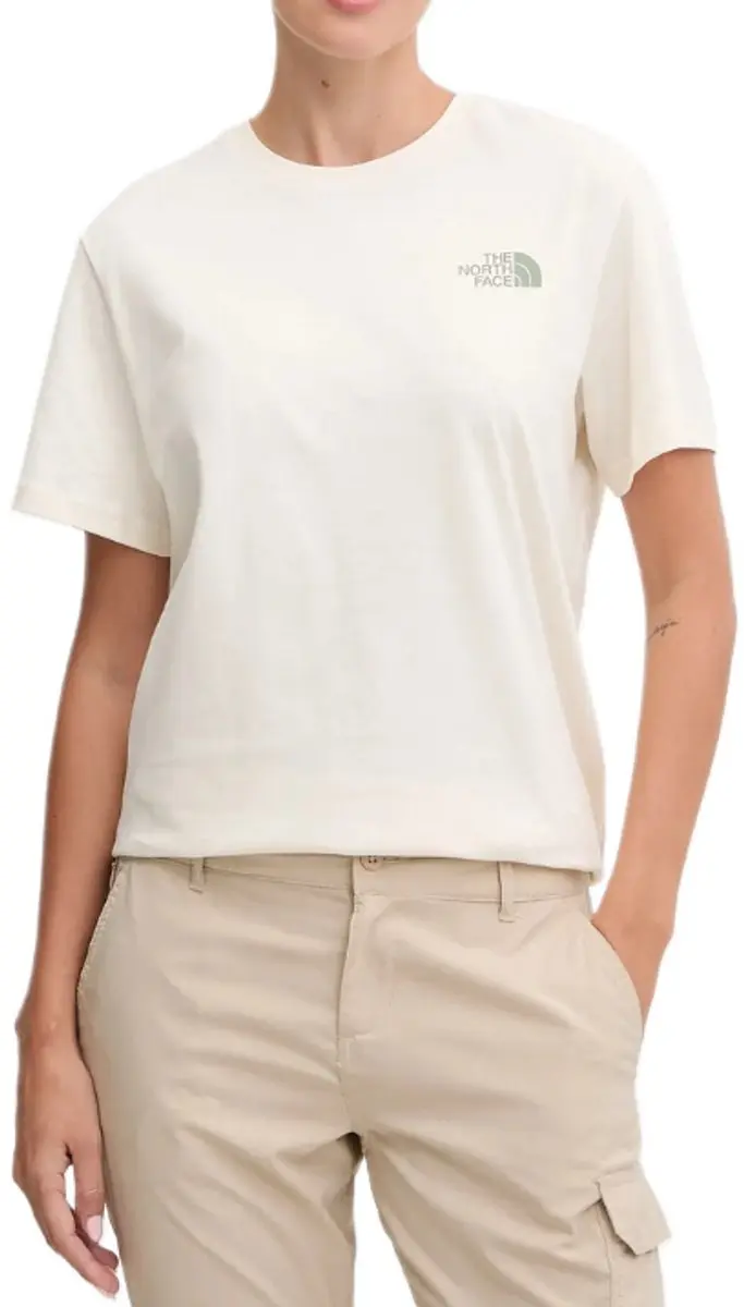 The North Face Box Logo Dames T-shirt - Relaxed Fit - Multicolor