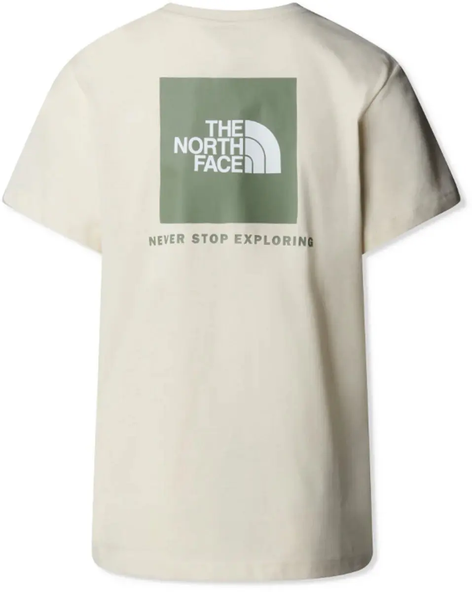 The North Face Box Logo Dames T-shirt - Relaxed Fit - Multicolor