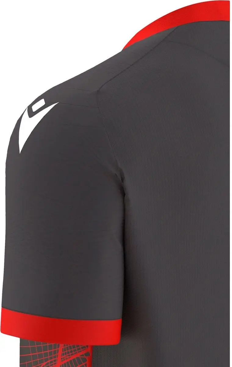 Macron Wyvern Eco Shirt Heren - Antraciet 4XL
