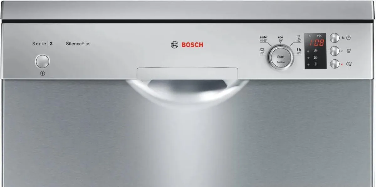 Bosch SMS25AI07E Vrijstaande Vaatwasser 12 Couverts - RVS